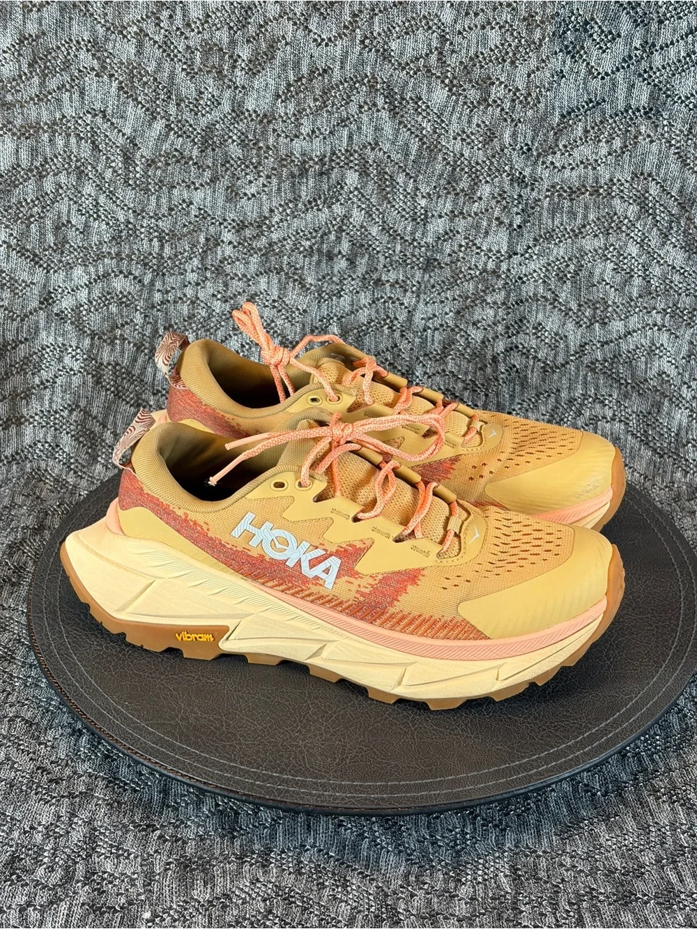 Hoka Skyline Float X Running Shoes Women's 7 - Flaxseed / Pollen